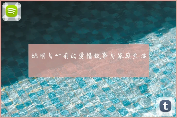 姚明与叶莉的爱情故事与家庭生活